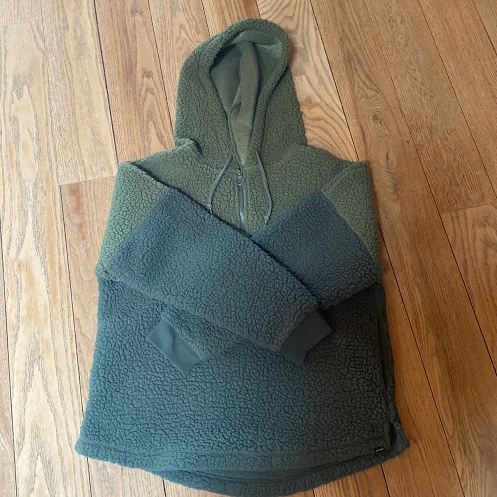 Pink Victoria’s Secret Sherpa Hoodie